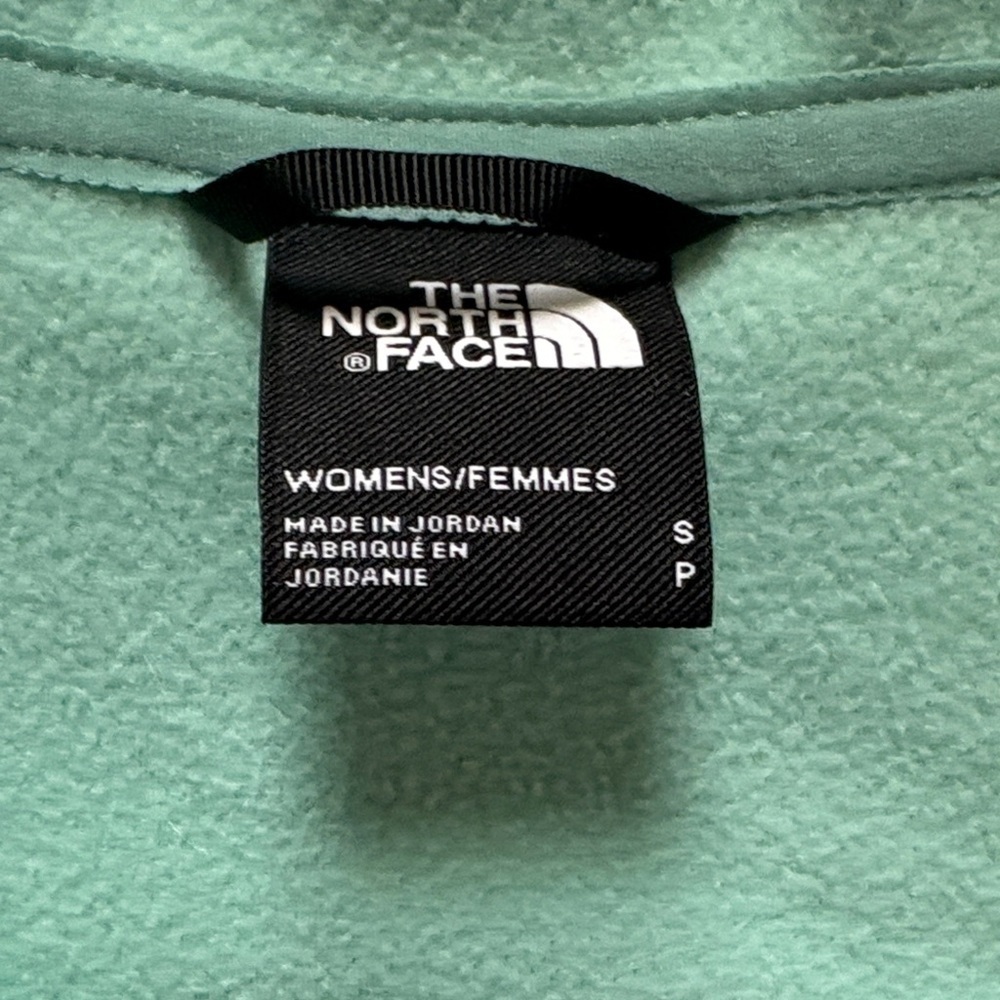 The North Face Women's Mint Green Zip Up Jacket - Picture 3 of 5